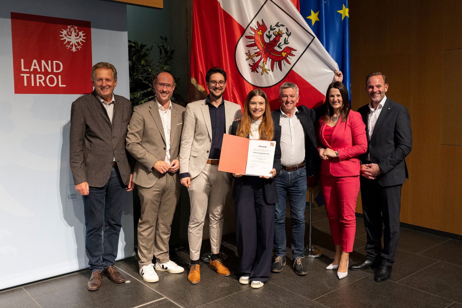 Wir sind ausgezeichneter Tiroler Lehrbetrieb! 2026-2028