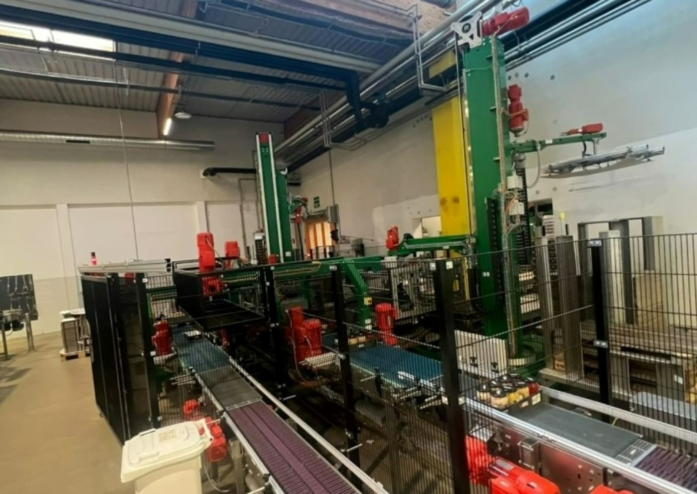 Machland column palletizing